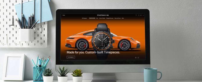 Konfigurator für Porsche Design Timepieces
