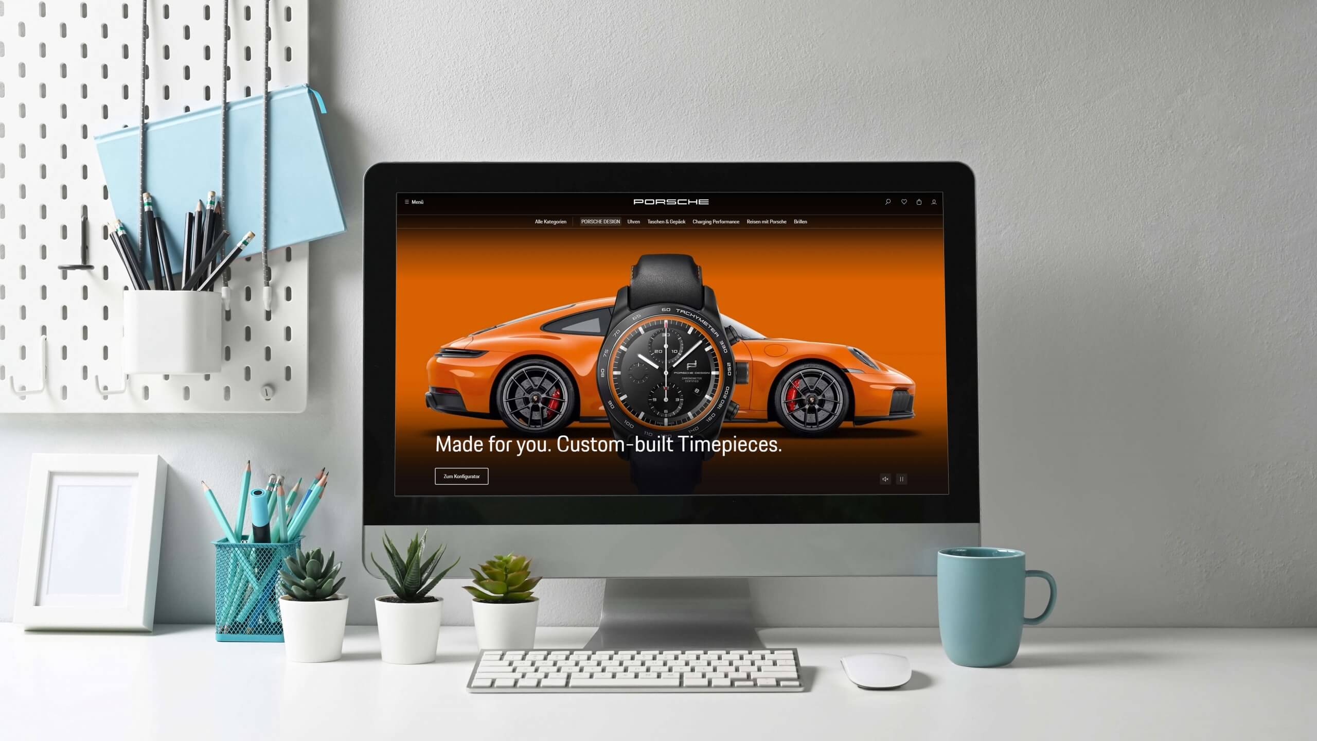 Konfigurator für Porsche Design Timepieces