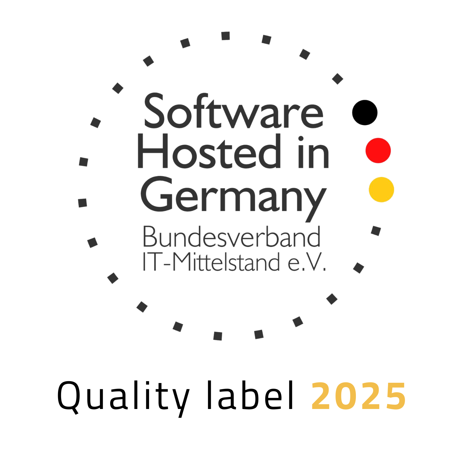 Software Hosted in Germany label 2025