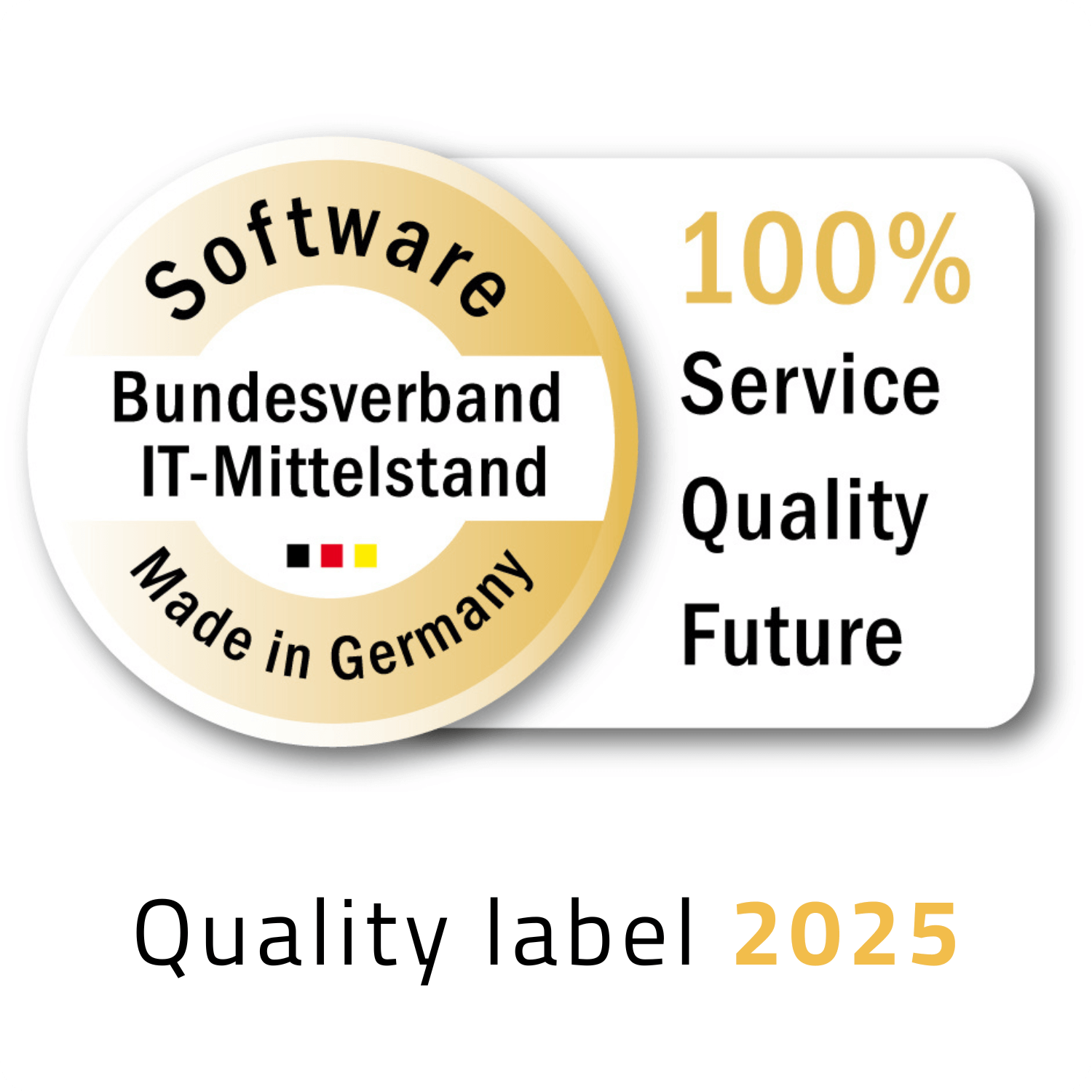 Software Made in Germany label 2025