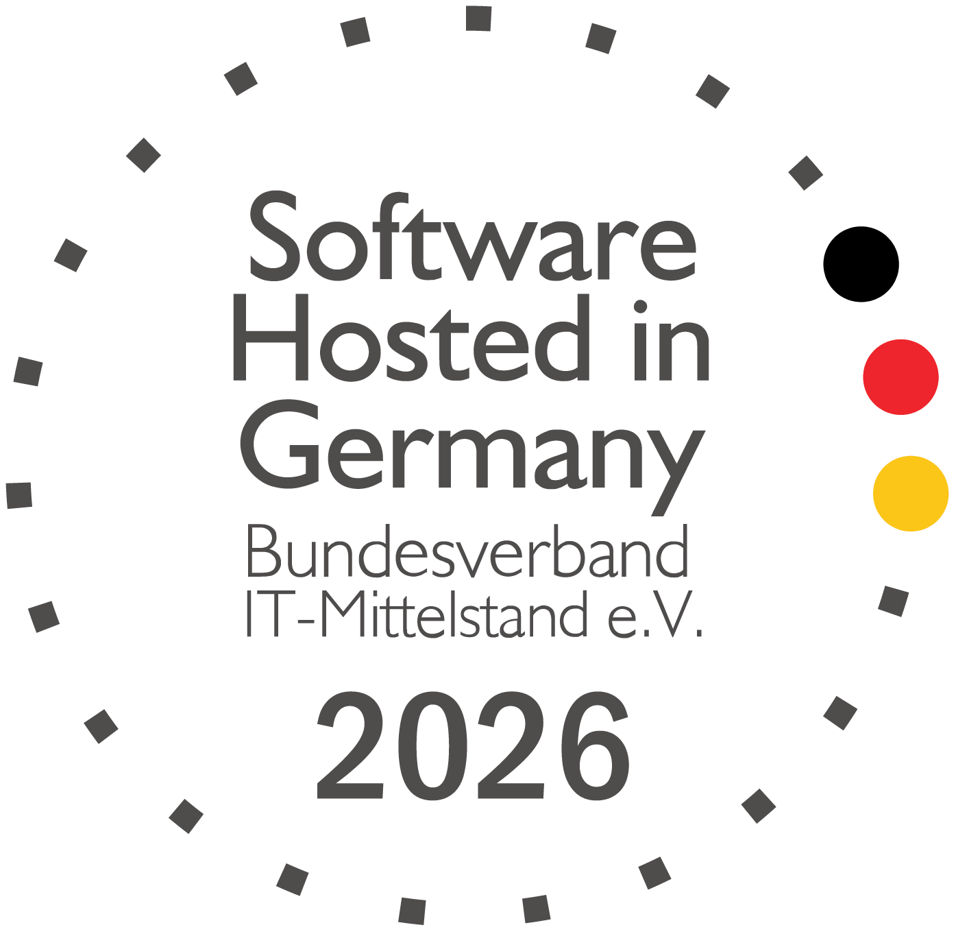 SHiG 2026 Software Hosted in Germany Siegel 2026