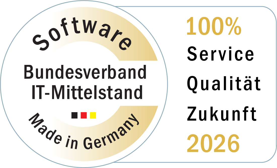 SMiG 2026 Software Made in Germany Siegel 2026